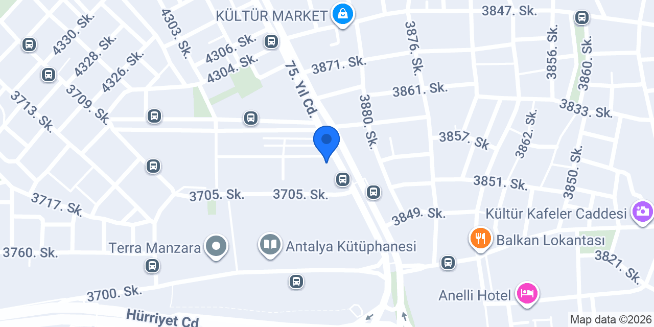 DAK AUTO konumu