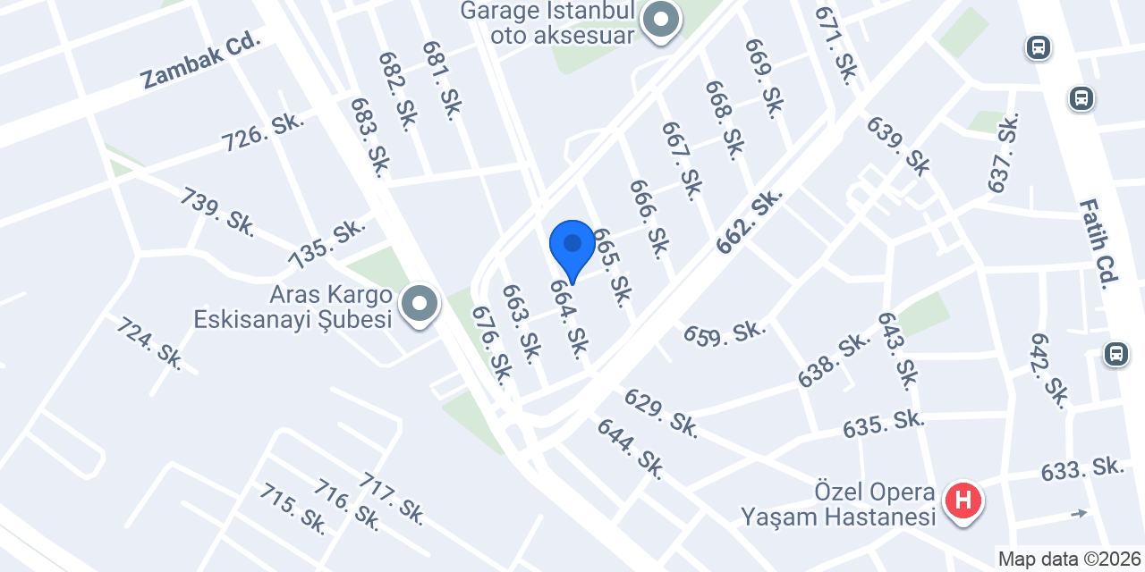 Tunç Oto Jant Lastik konumu