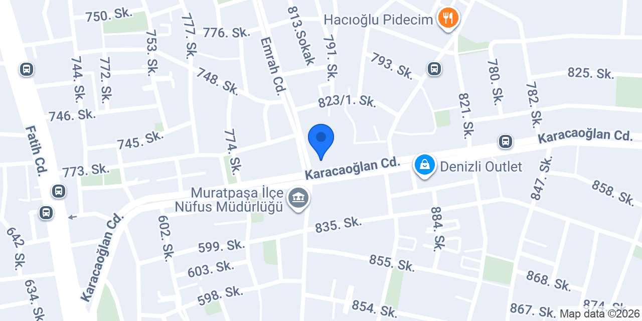 Pizza Time Muratpaşa konumu