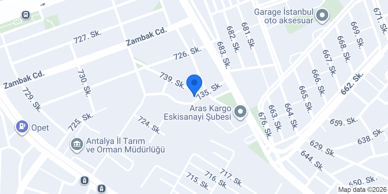 Dolunay Motor konumu