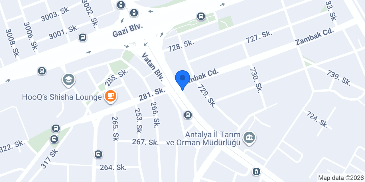 Diş Hekimi Narin Çil Sönmez konumu