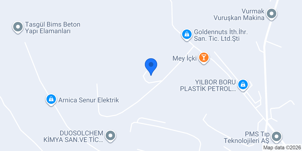 Koramic Yapı Kimyasalları konumu