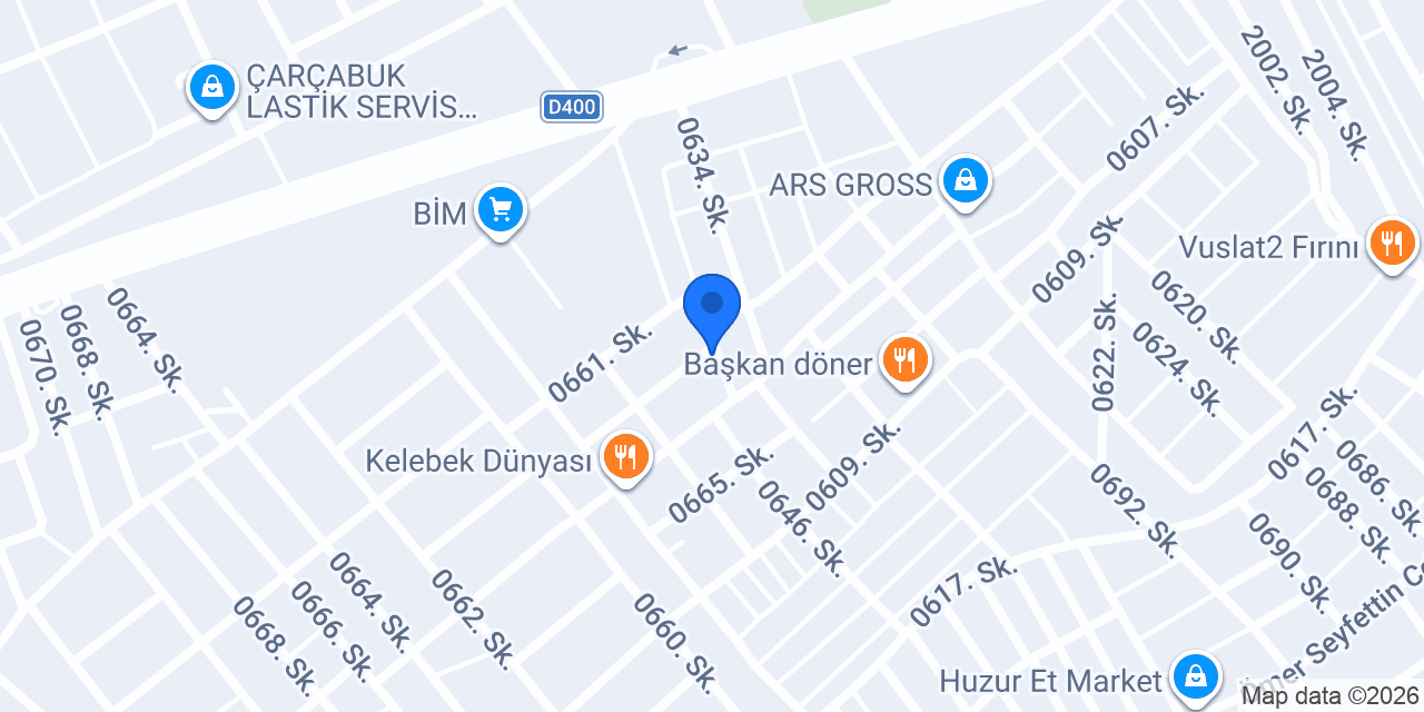 Kiraz Pastanesi konumu