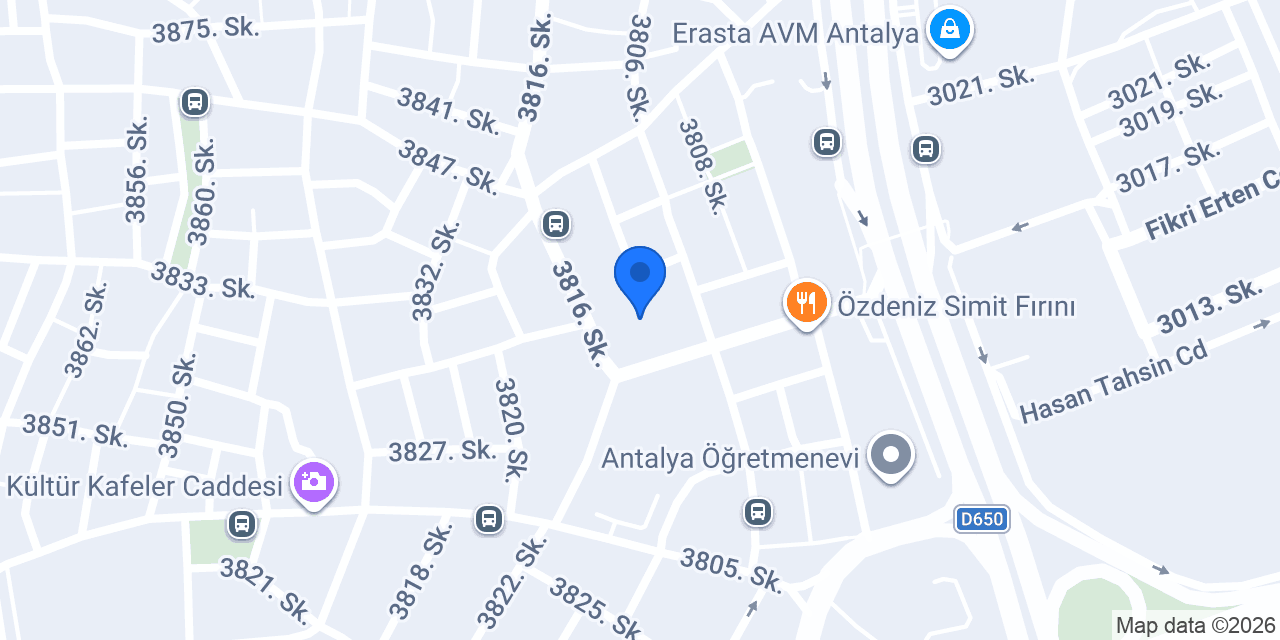 Sefa Akın Ortaokulu konumu