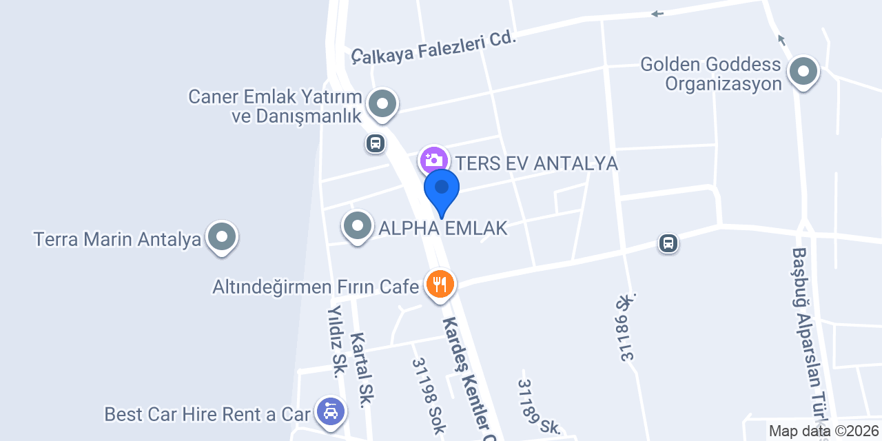Antalya Air VIP transfer konumu