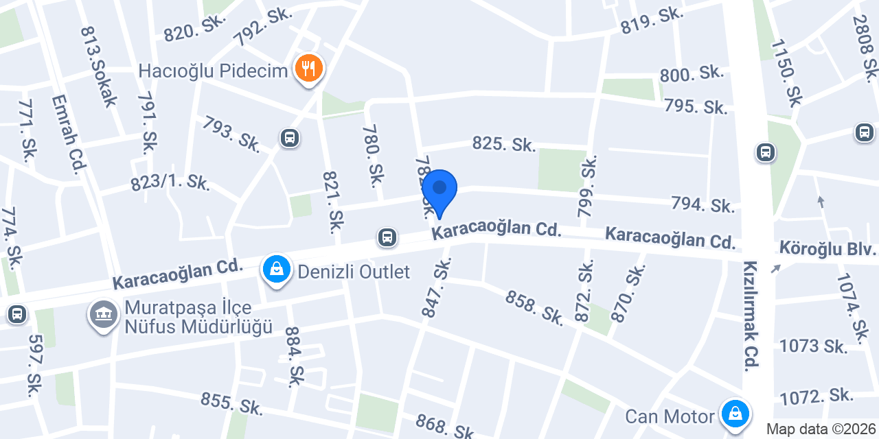 Öz Şanlı Erkek Kuaförü konumu