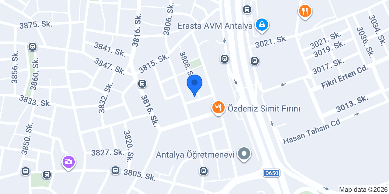 Başak Pansiyon konumu