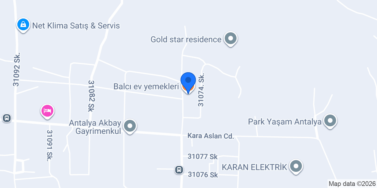 Balcı ev yemekleri konumu