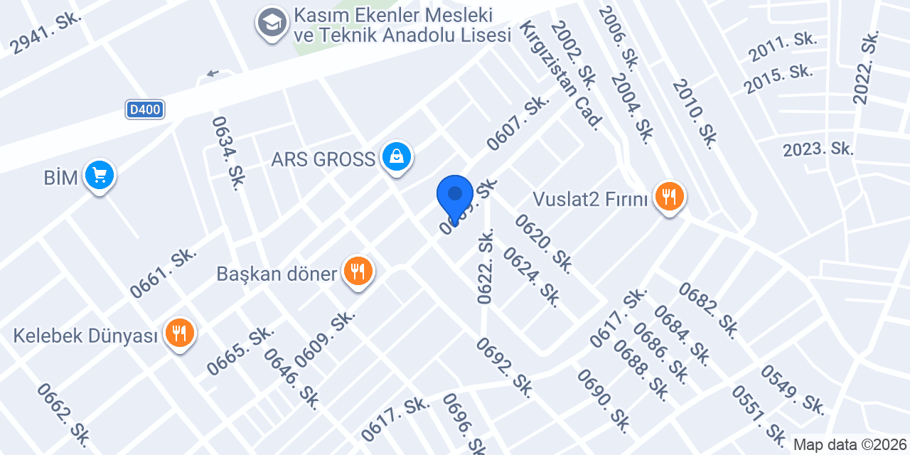 TARSUSPARK AUTO konumu