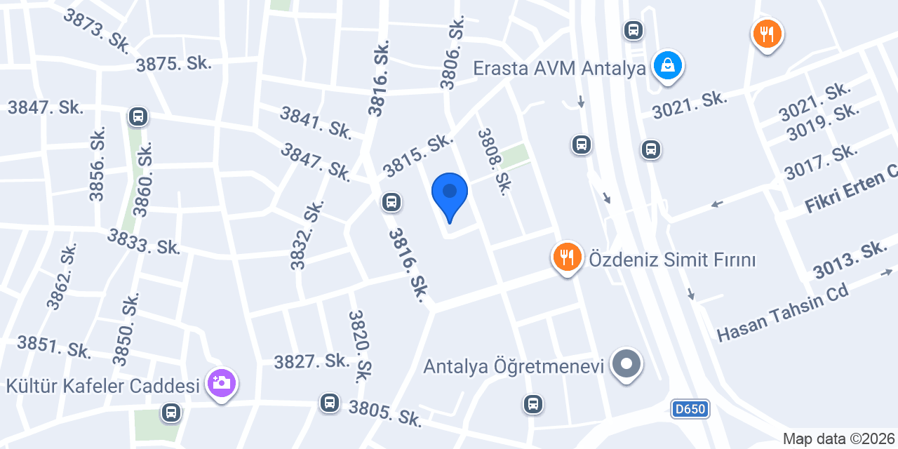 Ünal Pansiyon Otel konumu