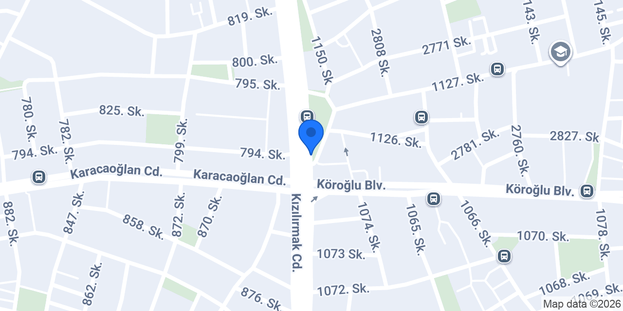 Kızılarık Taksi konumu
