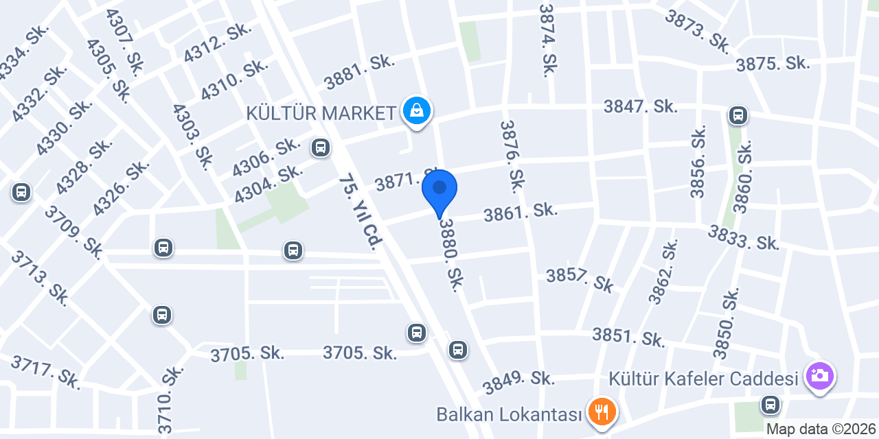 TRN GRUP BİLGİ TEKNOLOJİSİ konumu