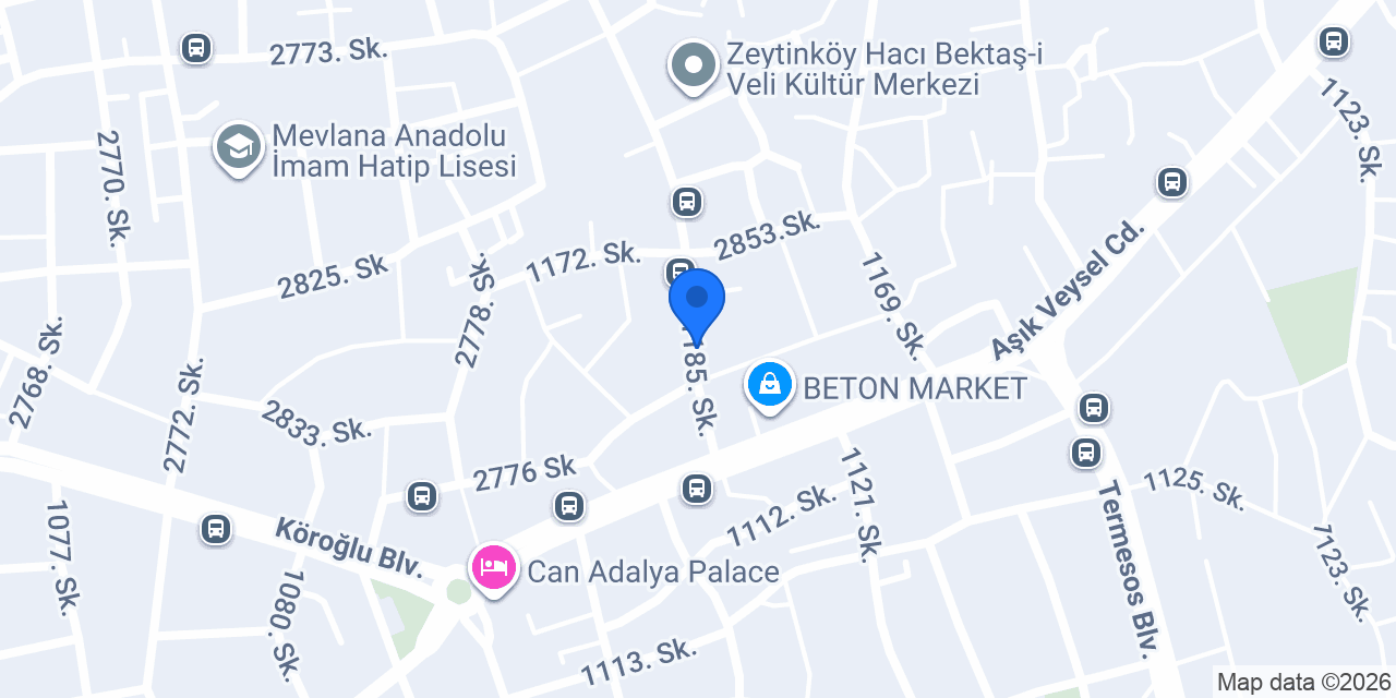 Uçar pizza konumu