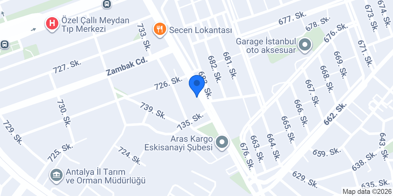 Evren Büfe konumu