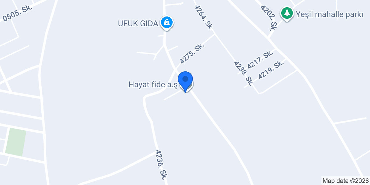 Hayat fide a.ş konumu