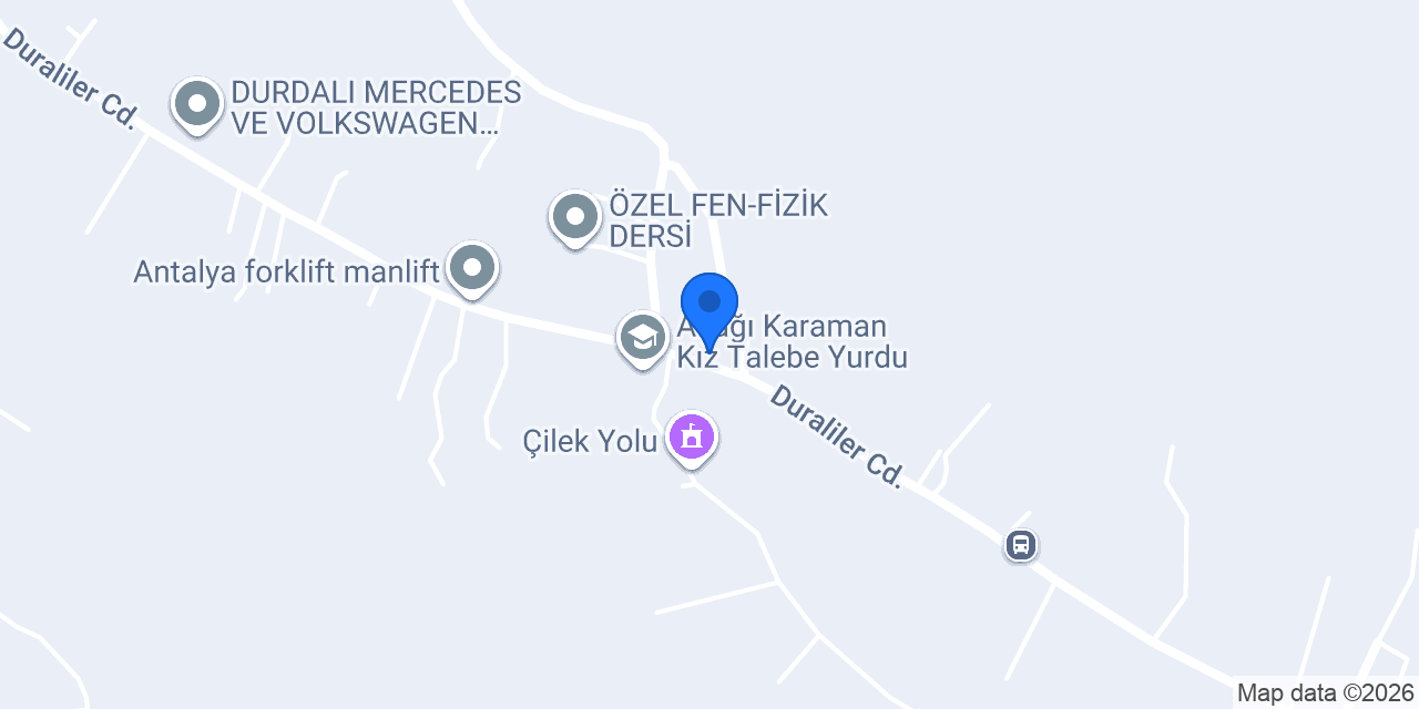 Lokal boya kaporta konumu
