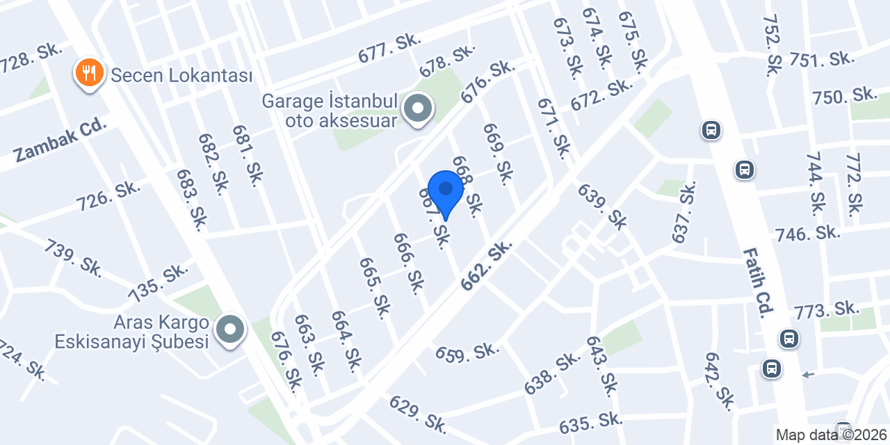 Emmioğulları Mercedes Servisi konumu