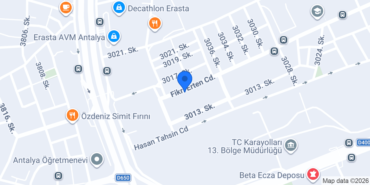 Psk. Hediye Tunç konumu