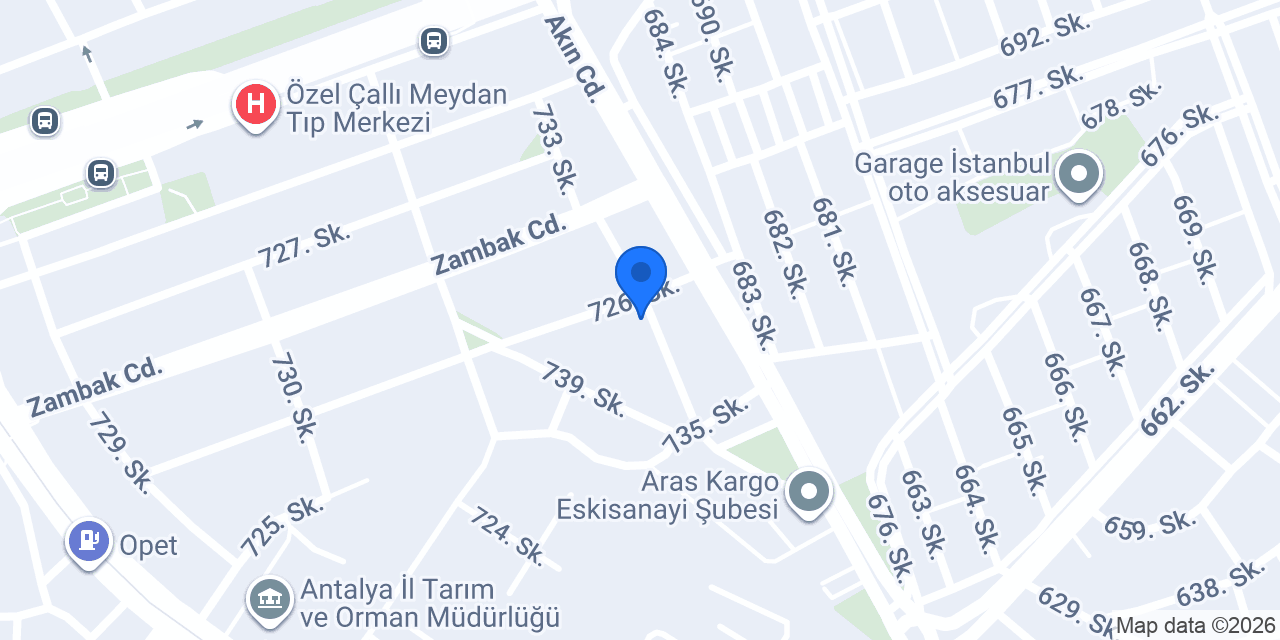 Araba ve Motor Yıkama Servisi konumu