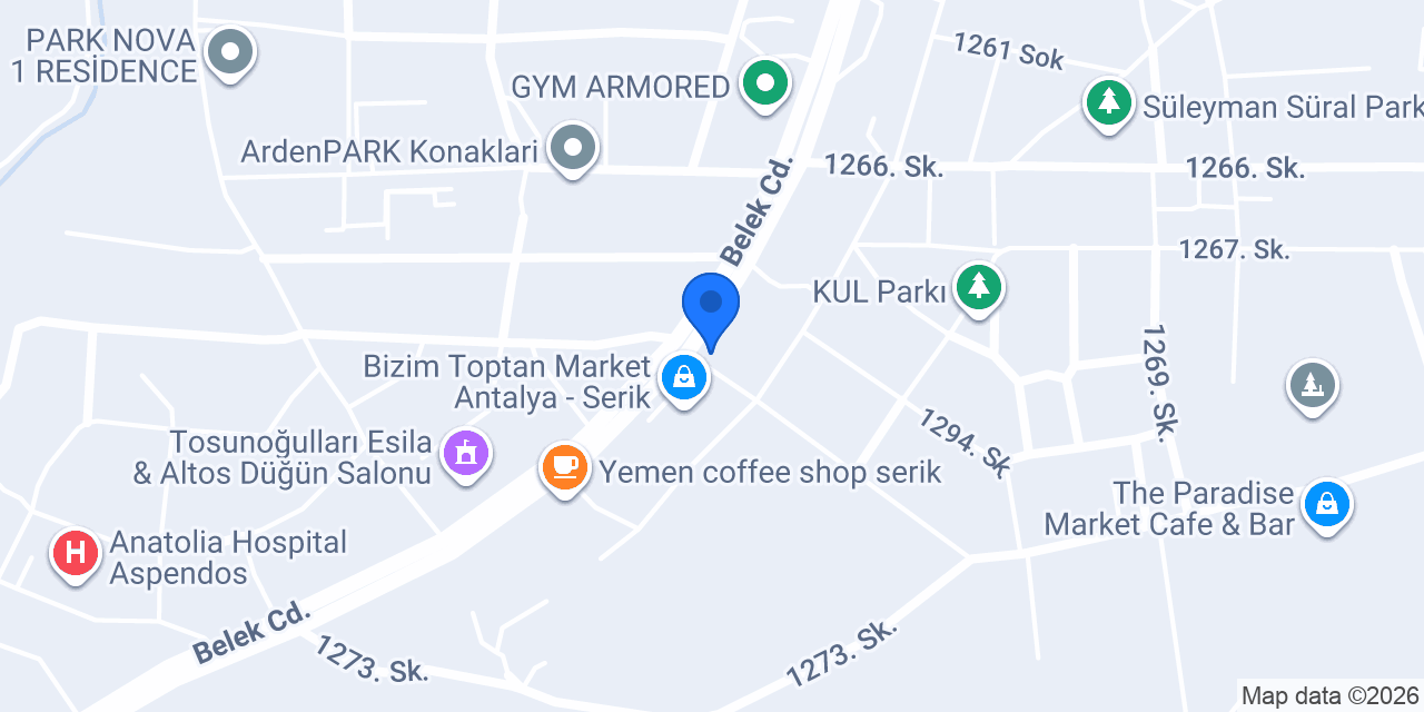 İslam Vinç konumu