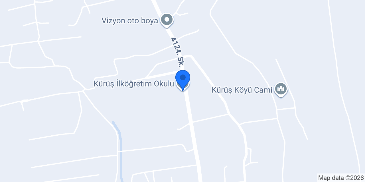 Kürüş İlköğretim Okulu konumu