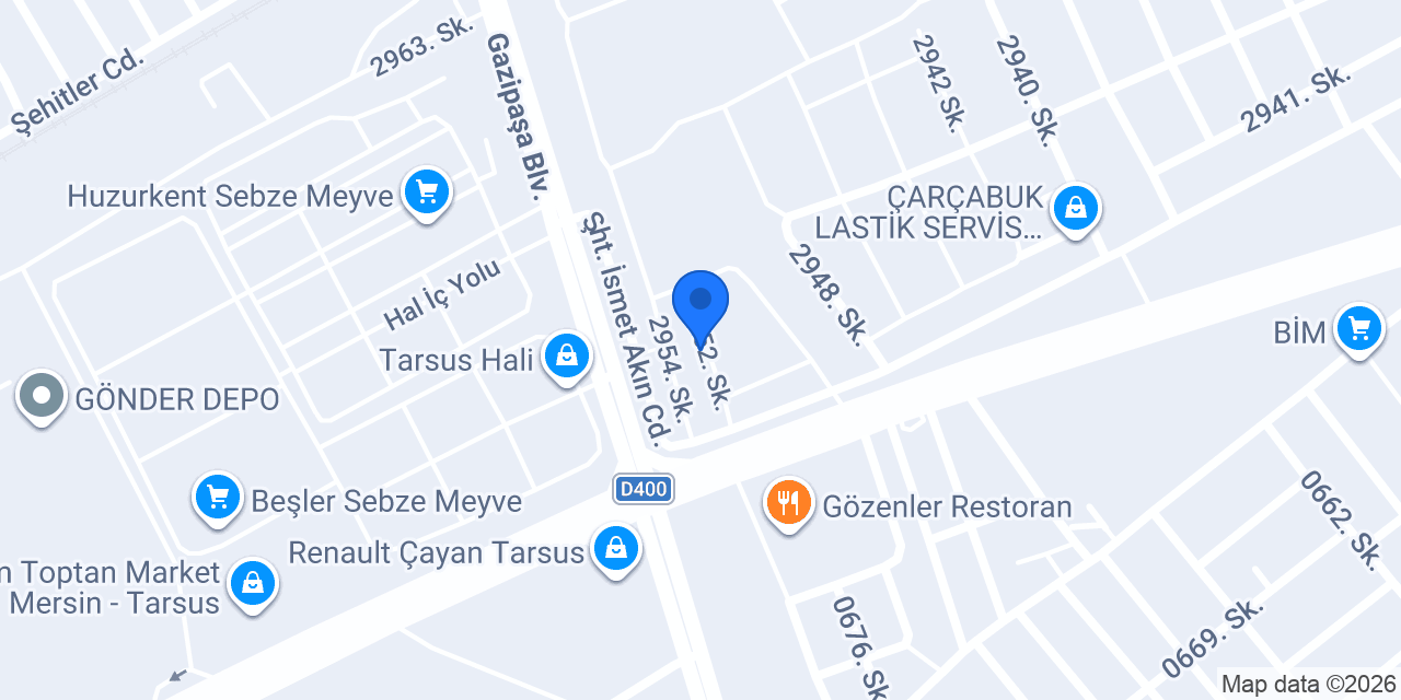 ŞEN TARIM konumu