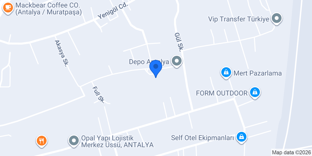Antalya Forum Rent A Car konumu