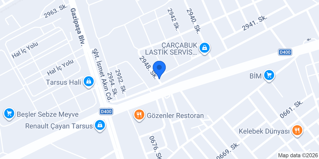 LastikPark - Özkaralar Oto Lastik konumu