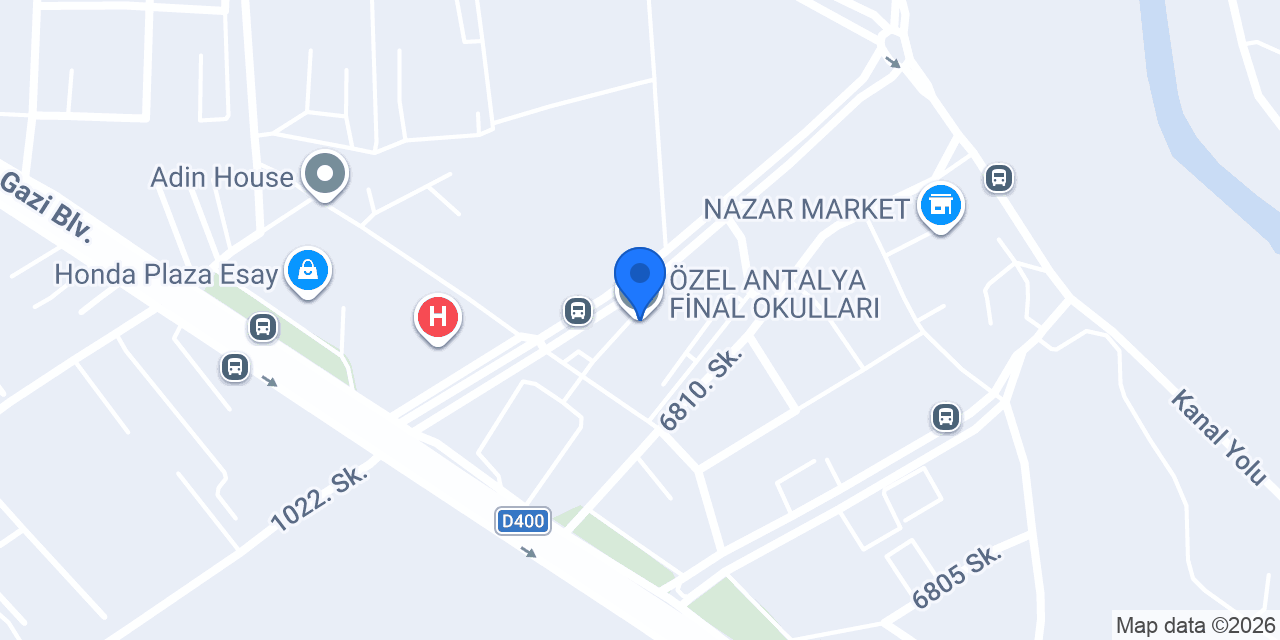 ÖZEL ANTALYA FİNAL OKULLARI konumu