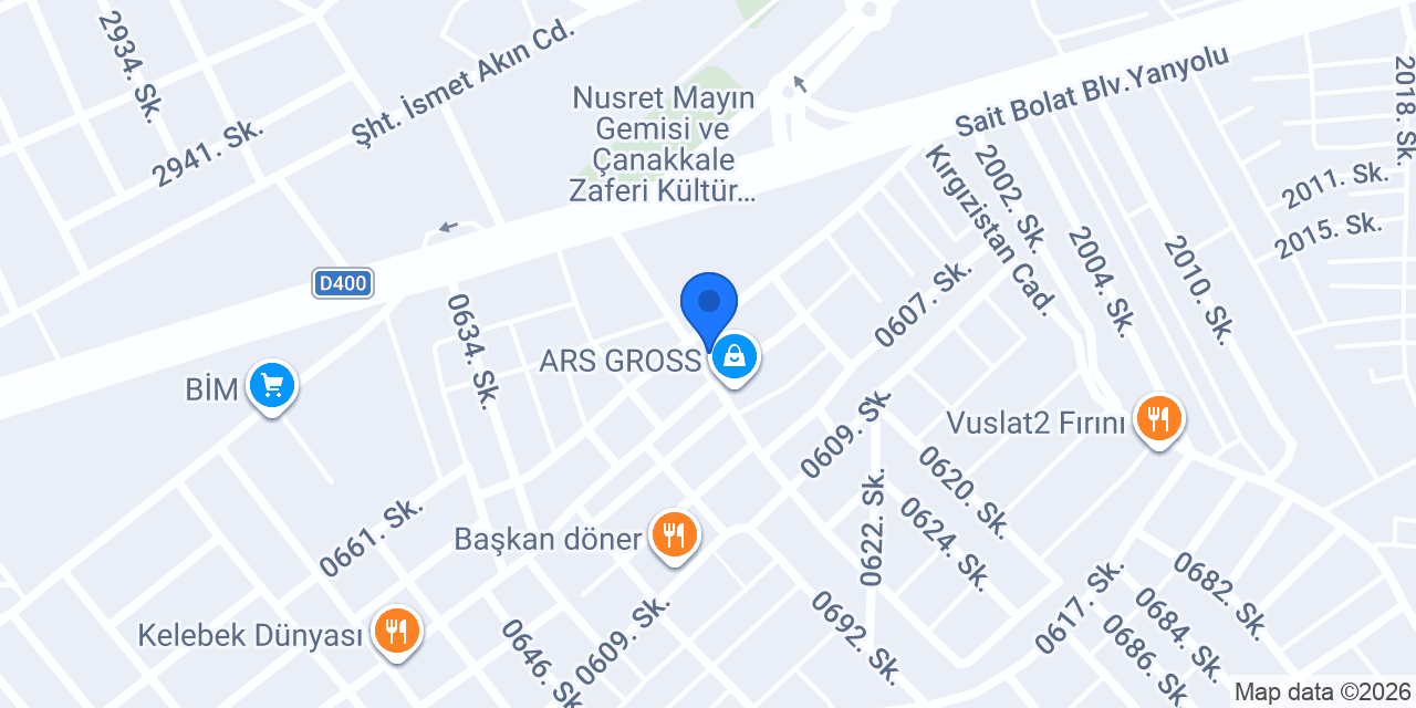 Ateş Elektrik konumu
