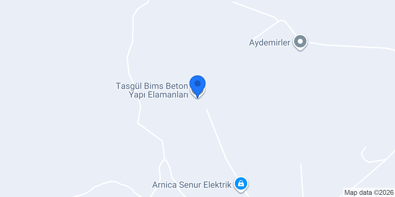 Tasgül Bims Beton Yapı Elamanları konumu