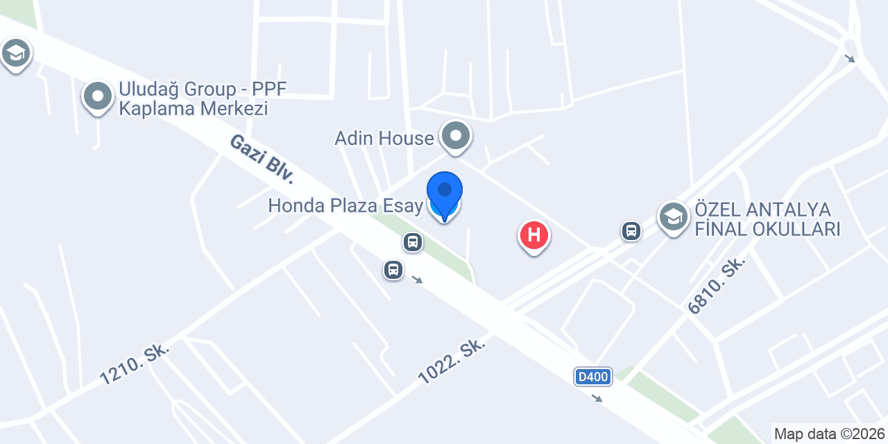 Honda Plaza Esay konumu