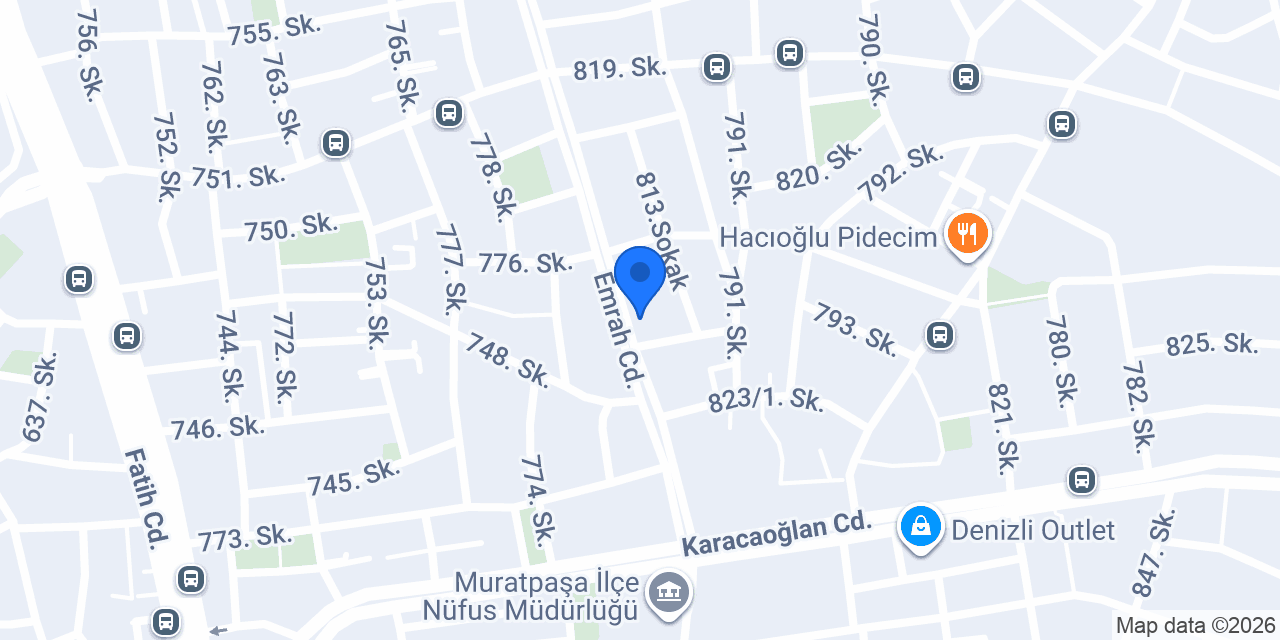 Efeler Elektrik Antalya konumu