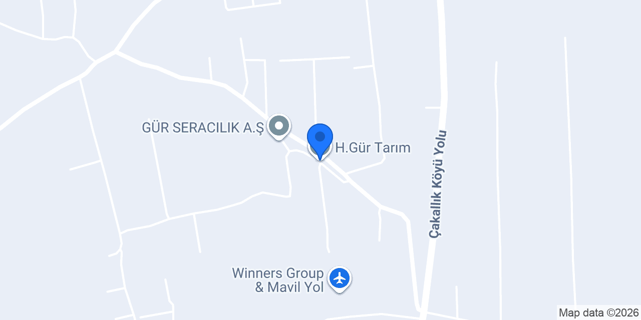 H.Gür Tarım konumu