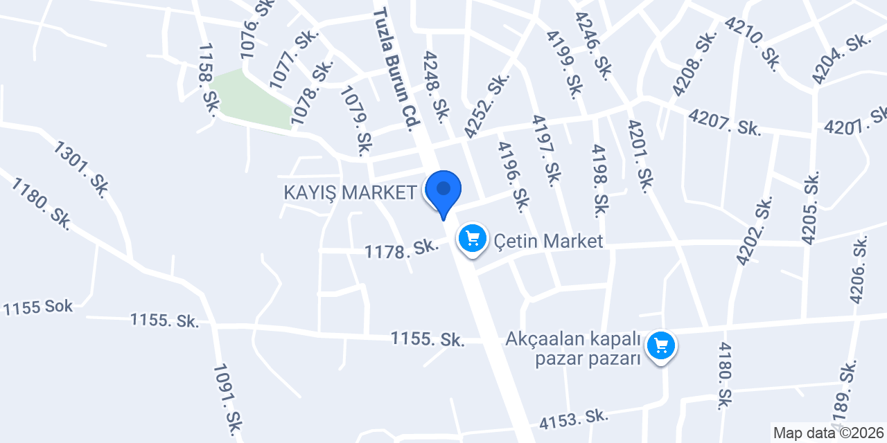 Sevinç Pastanesi konumu