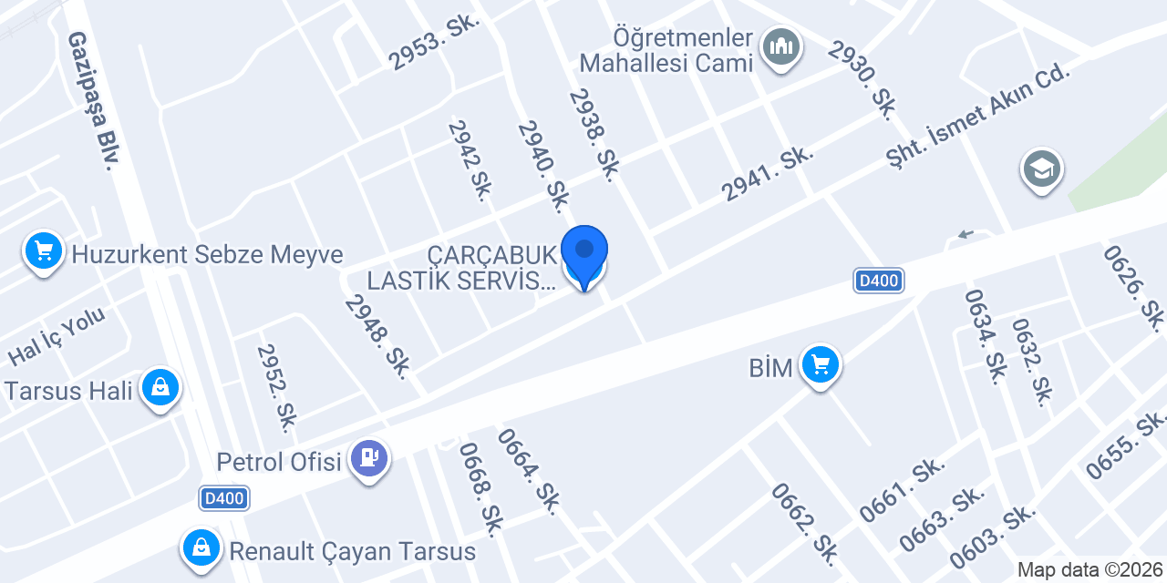 ÇARÇABUK-Diyarlas Otomotiv konumu