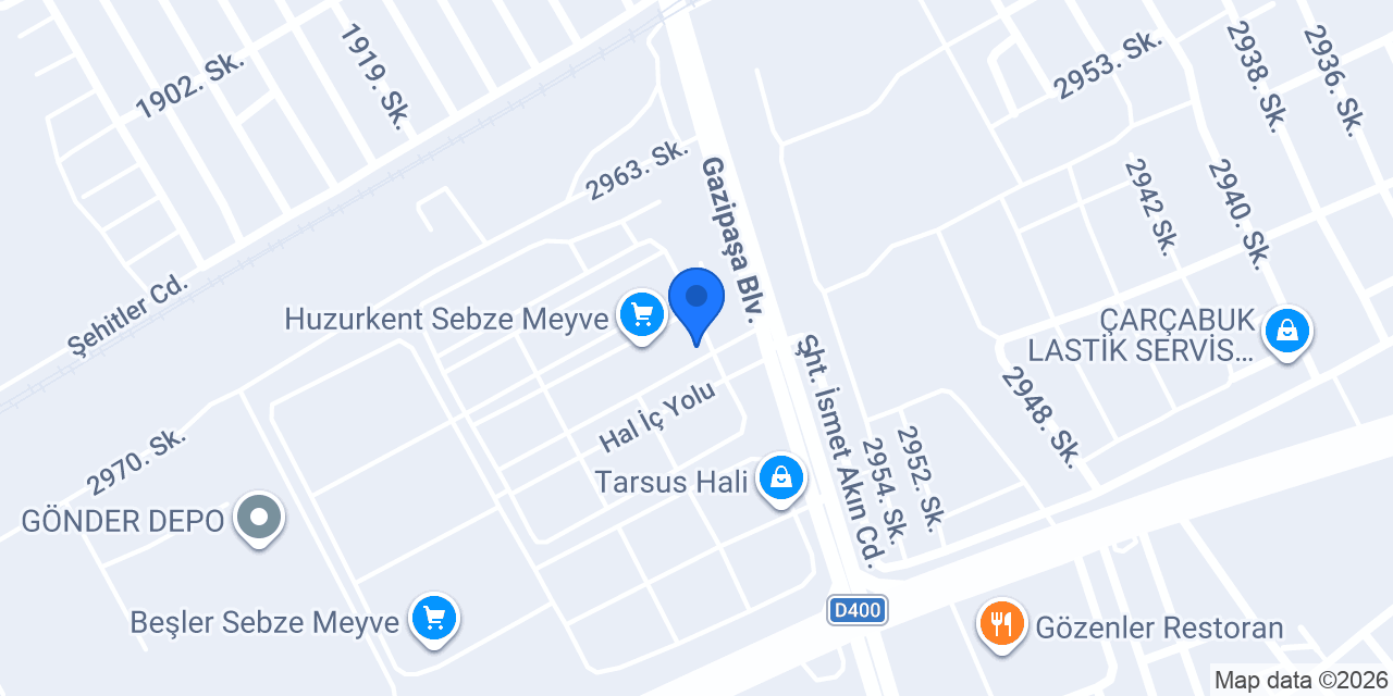 Ekin Tarım konumu