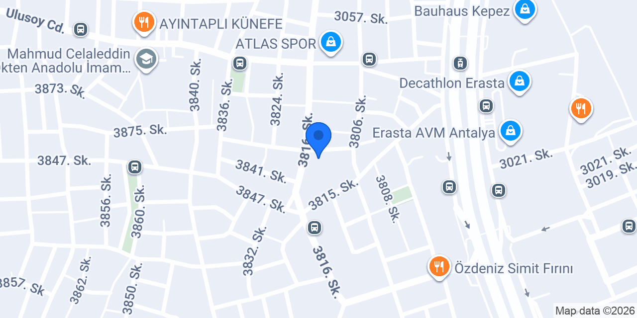 KÜLTÜR ANAOKULU konumu