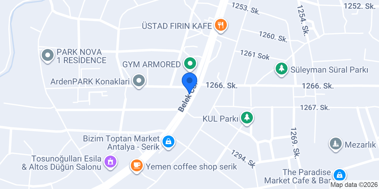 Chn Serik Hafriyat konumu