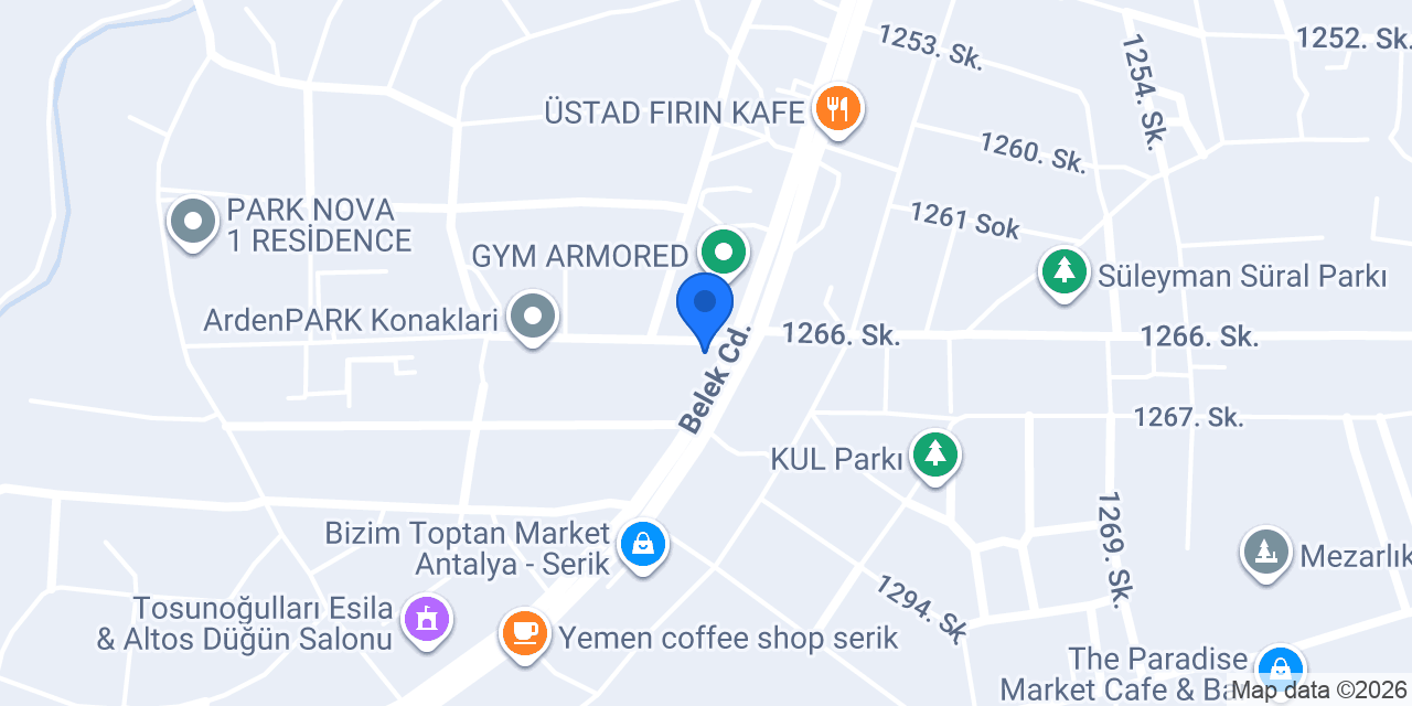 Lider Mert Gıda konumu