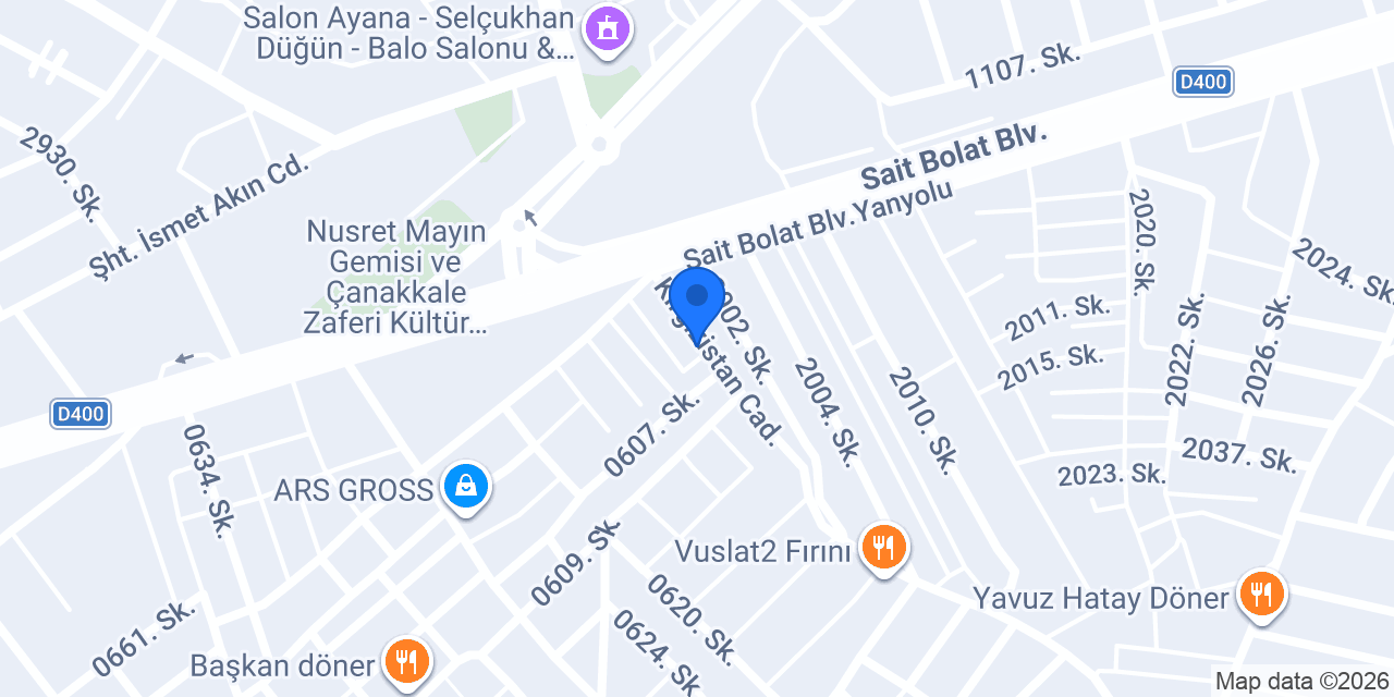 GEZGİN TİCARET HIRDAVAT konumu