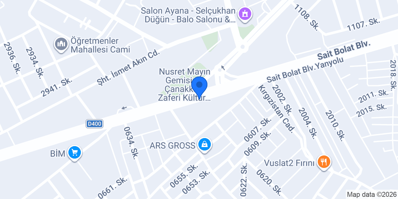 Gündoğdu Mobilya Tarsus konumu
