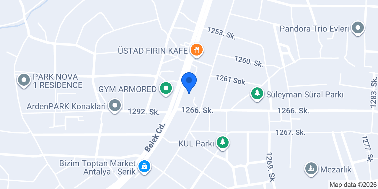 Öztek Genel Temizlik Tic. Ltd. Şti. konumu