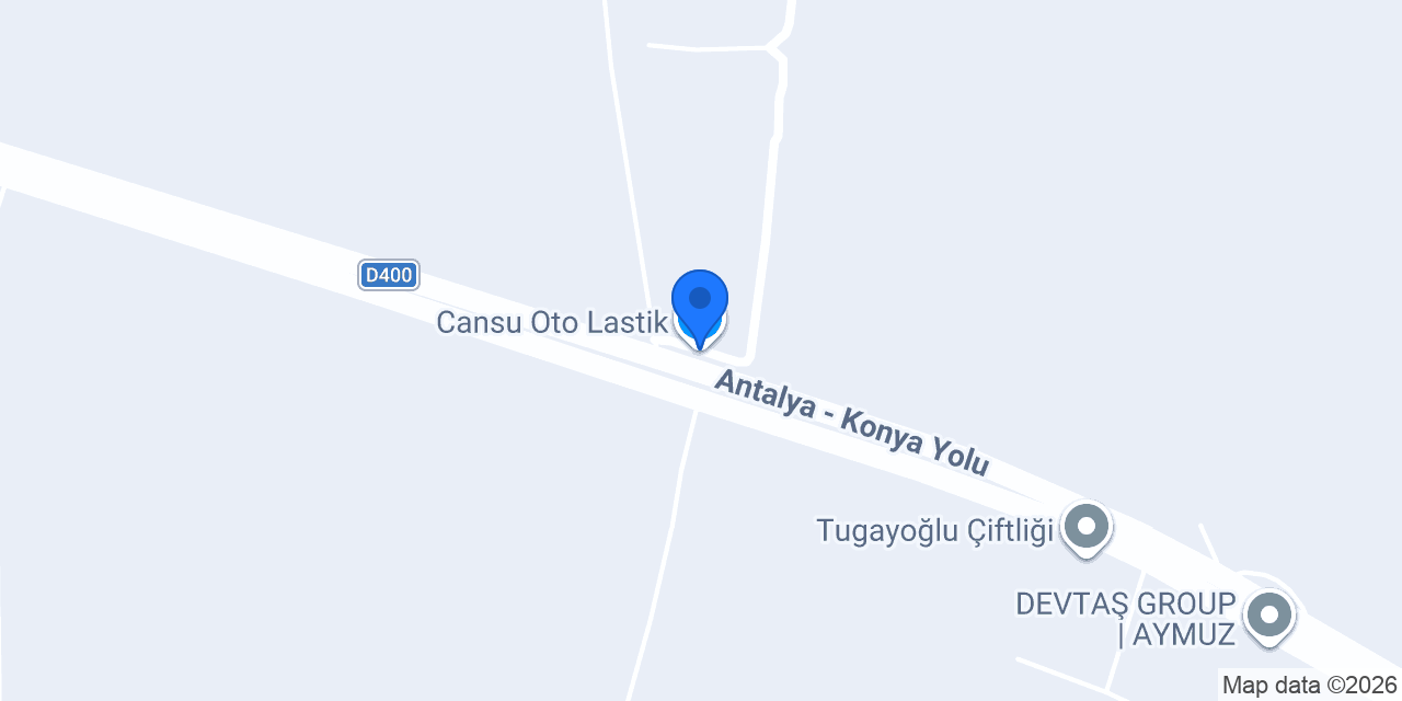 Cansu Oto Lastik konumu