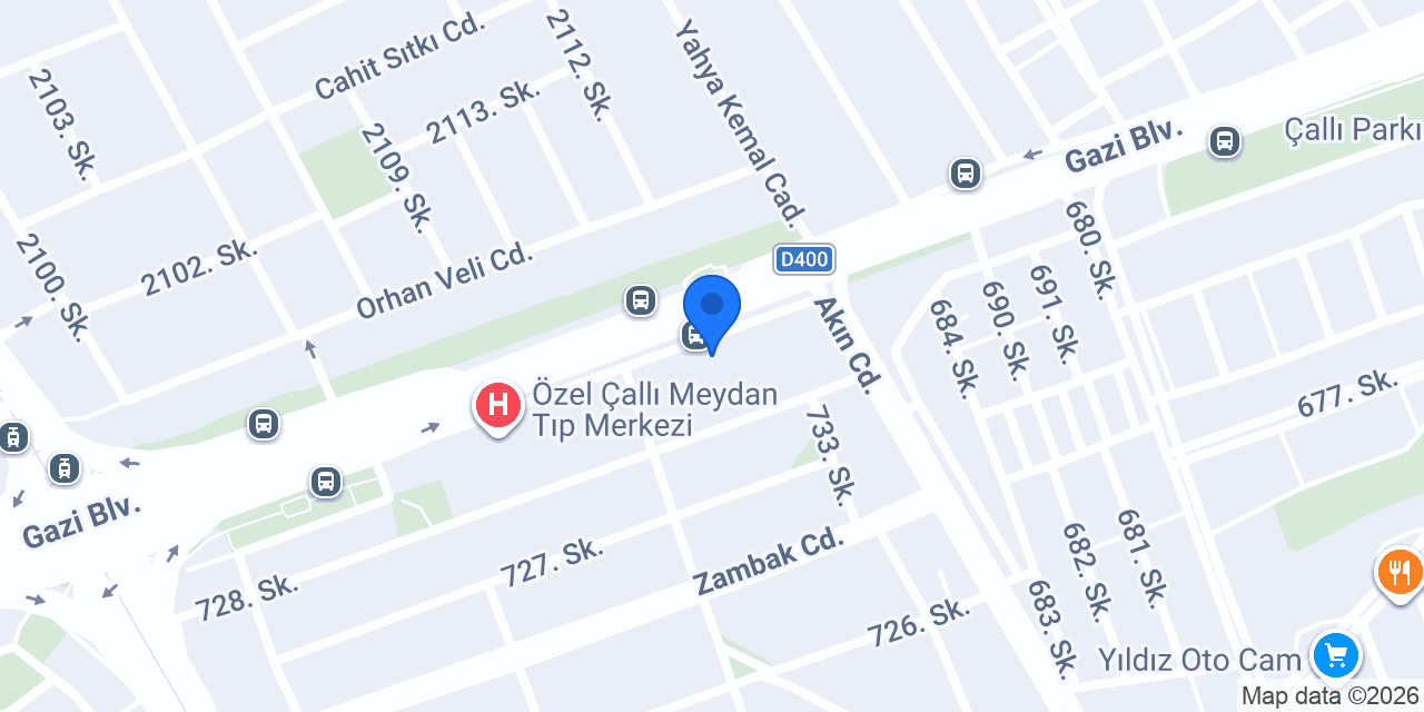 Maksimum Aydinlatma Avize konumu
