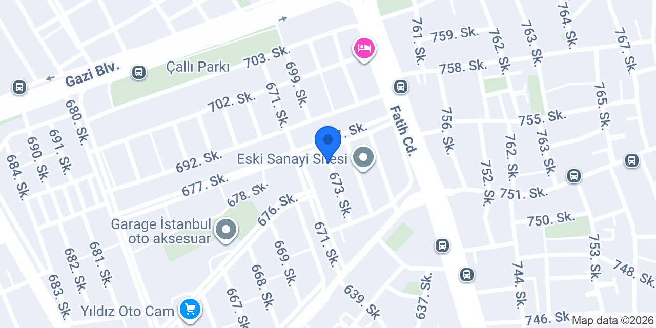 Akkoca Mobilya Mühendislik konumu