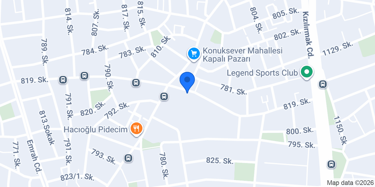 Konuksever Mahallesi Muhtarlığı konumu