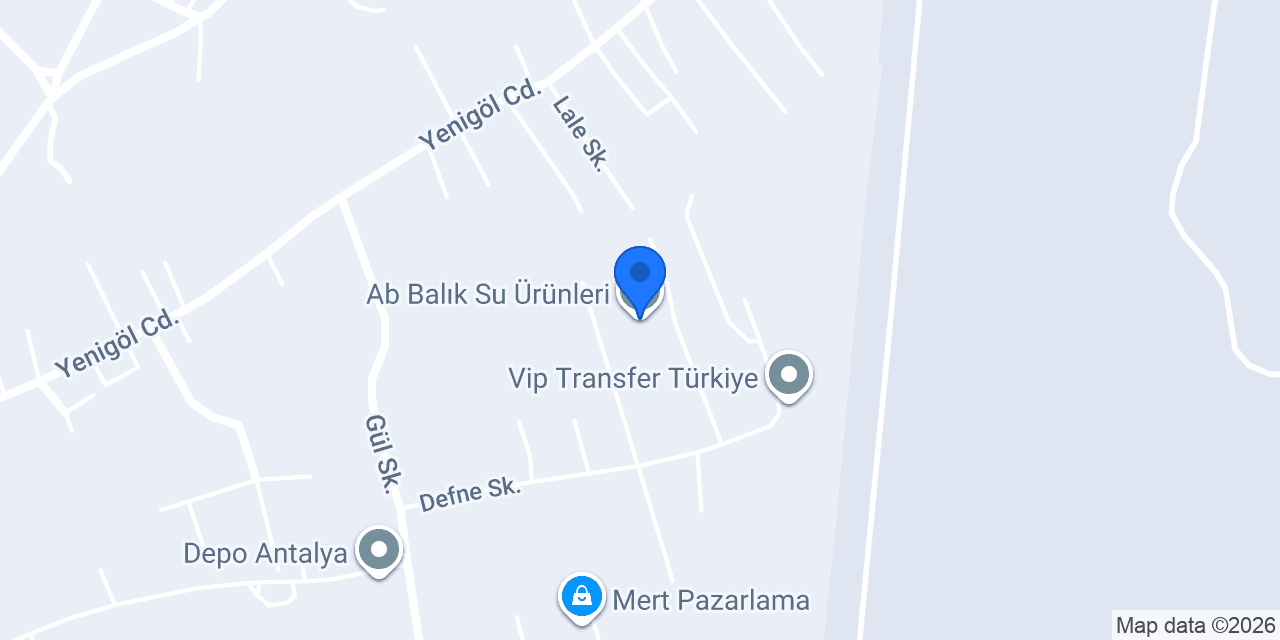 Ab Balık Su Ürünleri konumu