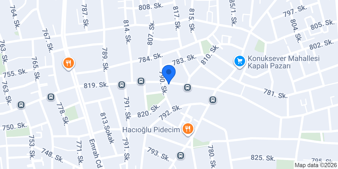 Adem Erkek Kuaförü konumu
