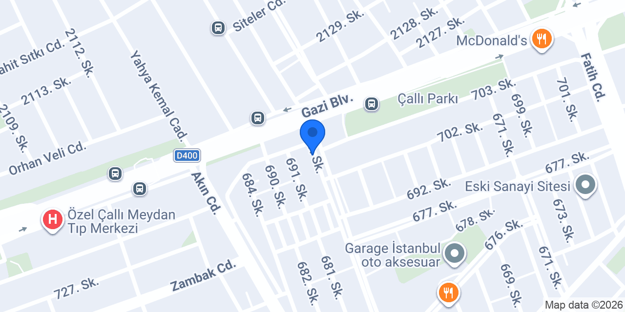PANJUR TAMİRİ ANTALYA konumu